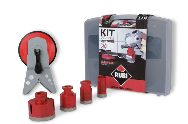 KIT OF 4 DRYGRES RUBI BURS