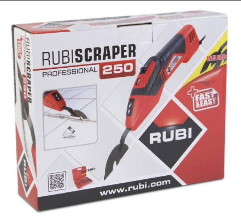 ELECTRIC SCRAPER FOR ROUGH GROUPS