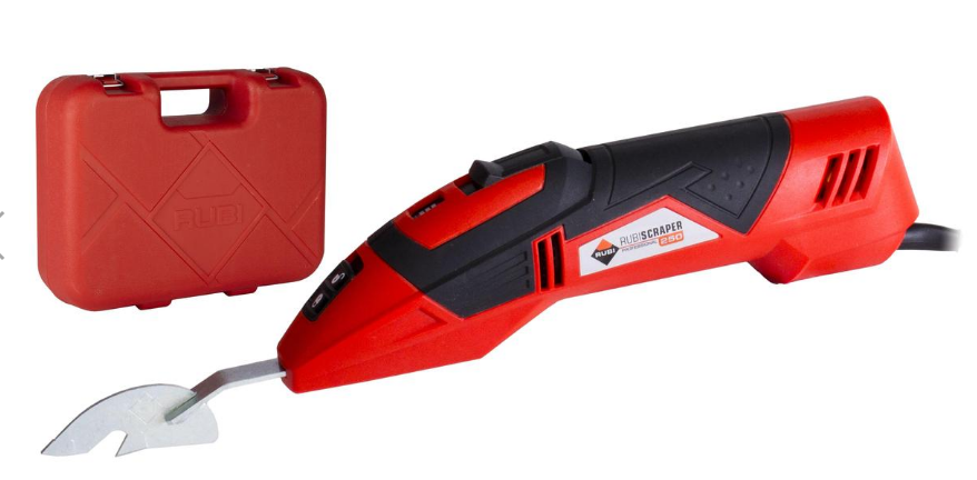 ELECTRIC SCRAPER FOR ROUGH GROUPS