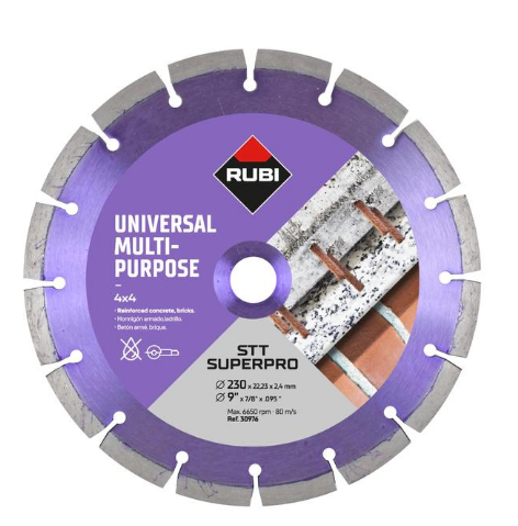 SEGMENTED DIAMOND BLADE DIAMOND EXPERT 4X4 STT