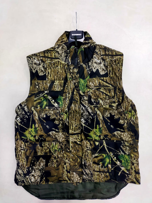 GILET MIMETICO IN COTONE